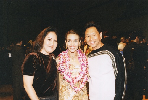 Hair & Makeup Consultants Pattie Kuamoo and Dennis Guillermo of Salon 808